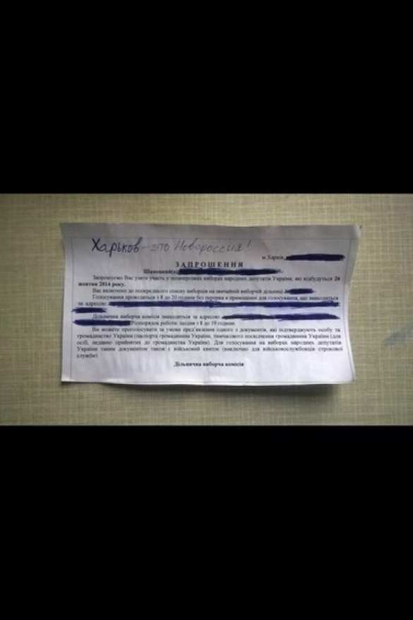 Как портили бюллетени — голос протеста в фотографиях (фото) | Русская весна