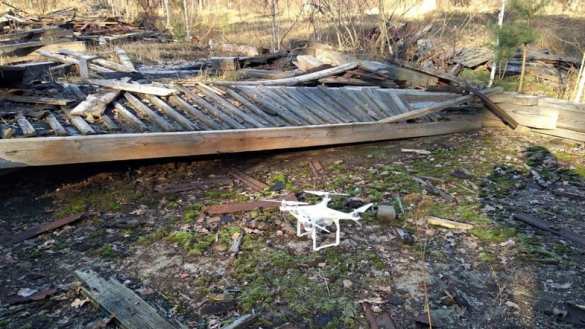 На территории выгоревшего арсенала ВСУ обнаружен беспилотник (ФОТО) | Русская весна