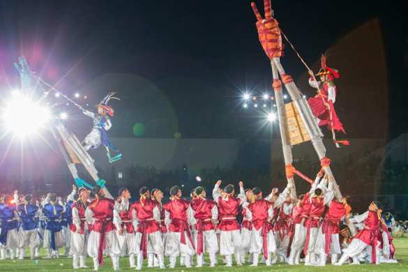 В корейском Мунгёне состоялась торжественная церемония открытия VI Всемирных военных игр (ФОТО) | Русская весна