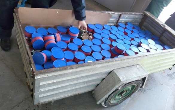 В Польше задержали двух украинцев со 160 кг черной икры (ФОТО) | Русская весна