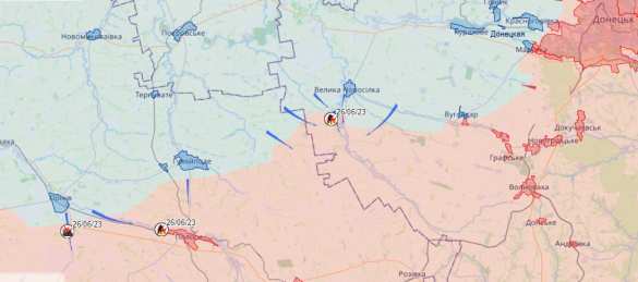 Враг пошёл в наступление на Времевском выступе: наша пехота, десант и артиллерия отражают удары (КАРТА) | Русская весна