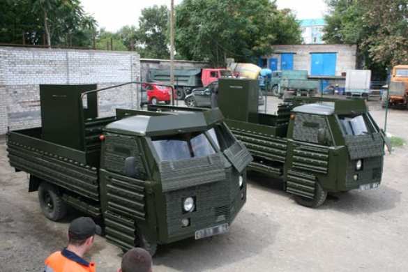 Секретное оружие украинской армии: «ниндзя-черепашки» Секретное оружие украинской армии: «ниндзя-черепашки» от «пьяного сварщика» (фото) | Русская весна