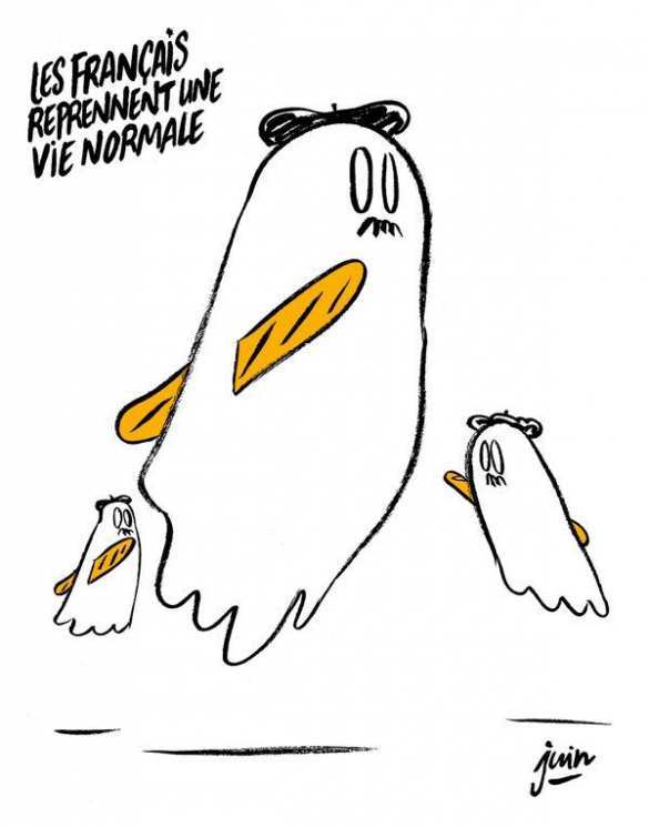 В Charlie Hebdo нарисовали карикатуру на теракты в Париже (ФОТО) | Русская весна