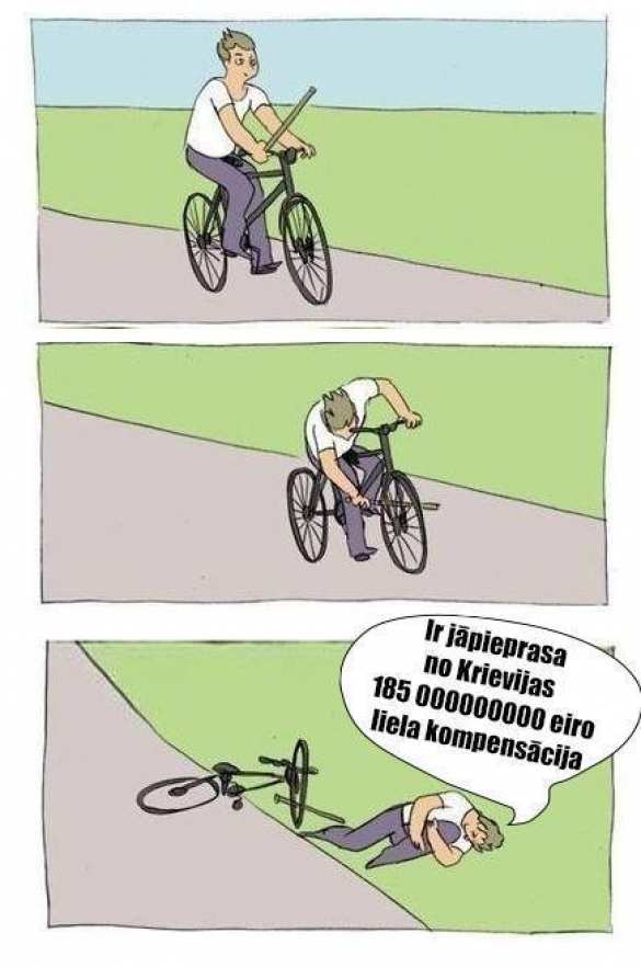 Кто покусал латвийских политиков? Мэру Риги угрожают тюрьмой за карикатуру о «советской оккупации» (ФОТО) | Русская весна