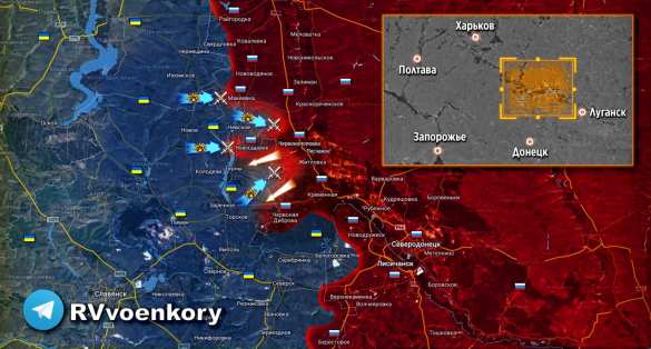 Враг пытается прорвать фронт на Донбассе: бронегруппа ВСУ попала в огневой мешок «Отважных» и ЗВО (ВИДЕО) | Русская весна
