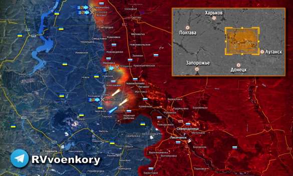 Враг продолжает наступление, пытаясь прорвать фронт на Донбассе: «Отважные» и ЗВО отражают удары | Русская весна