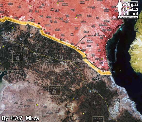 МОЛНИЯ: «Тигры» и ВКС РФ прорывают оборону ИГИЛ, освобождают 32 поселка и выходят к реке Евфрат (ФОТО, КАРТА) | Русская весна