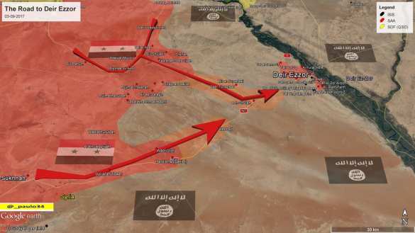 СРОЧНО: Отряд спецназа прорвался к Дейр эз-Зору (КАРТА) | Русская весна