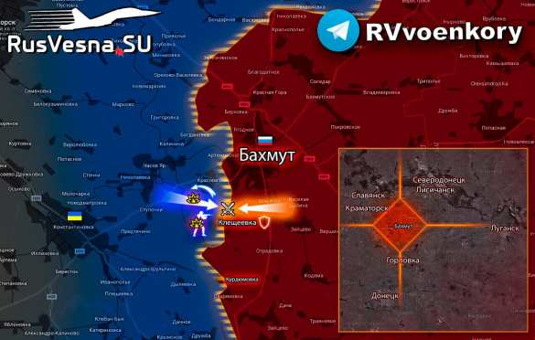 Наступление танков врага на Клещеевку: под селом пылает горящая техника врага | Русская весна