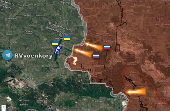 «Отважные» и ЗВО при поддержке авиации ведут мощное наступление у Лимана, пробивая оборону врага (КАРТА) | Русская весна