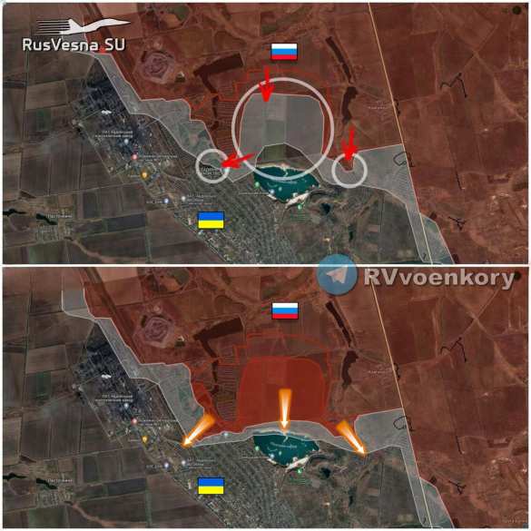 Армия России прорвала оборону врага и зашла в Авдеевку, приближаясь к «дороге жизни» ВСУ (КАРТА) | Русская весна