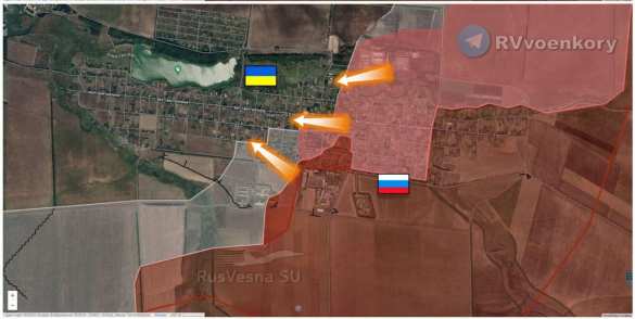 Штурм Новомихайловки: Армия России ведёт бои в центре посёлка (КАРТА) | Русская весна