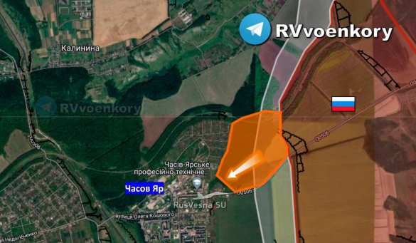 Наш десант прорвался к Часов Яру (КАРТА) | Русская весна