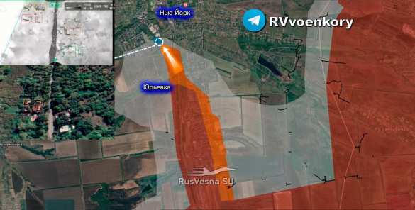 Штурм Нью-Йорка: бои за высоту у центра и машиностроительный завод (КАРТА) | Русская весна