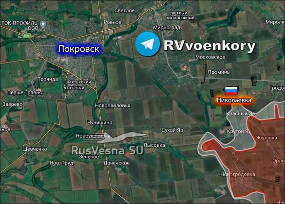 Армия России освободила Николаевку и Стельмаховку (КАРТА) | Русская весна