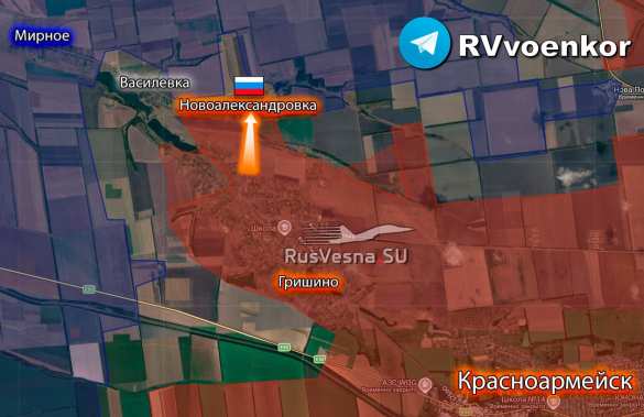 Армия России освободила Новоалександровку (КАРТА) | Русская весна