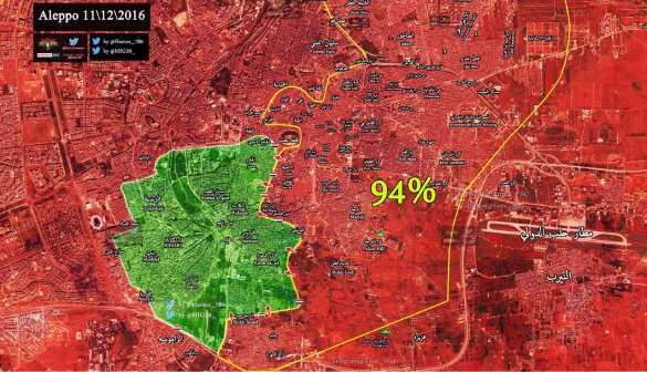 СРОЧНО: Алеппо возьмут за 48 часов, «Тигры» освобождают еще несколько районов (+ВИДЕО, КАРТА) | Русская весна