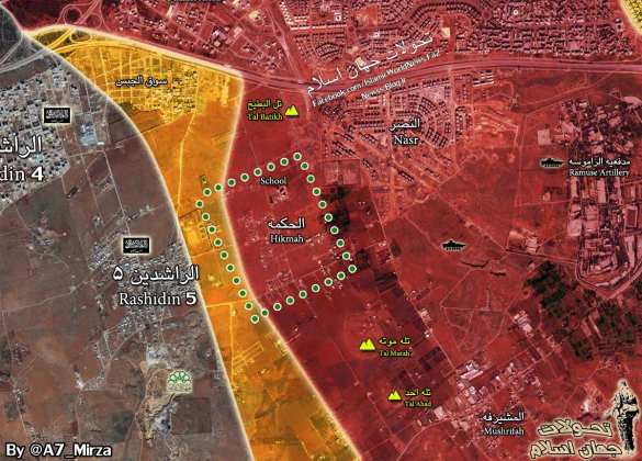 МОЛНИЯ: Чудовищные взрывы потрясли Алеппо, боевики бросились в наступление (ФОТО, ВИДЕО, КАРТА) | Русская весна