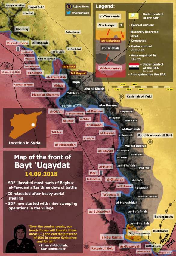 Позорная операция США против ИГИЛ в Дейр Зоре: 9 месяцев топтания на месте (ФОТО, КАРТА) | Русская весна
