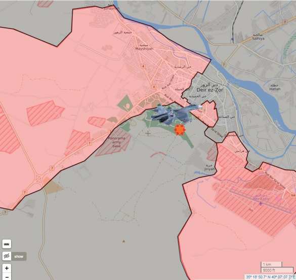 Битва за Дейр-эз-Зор достигает критической стадии: ИГИЛ бросает большие силы на штурм, но ВКС РФ и Армия Сирии отражают атаки (ФОТО, КАРТА) | Русская весна