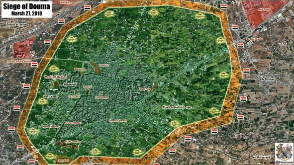 Заявление командования Армии Сирии в связи с победой в Восточной Гуте (КАРТА)  | Русская весна