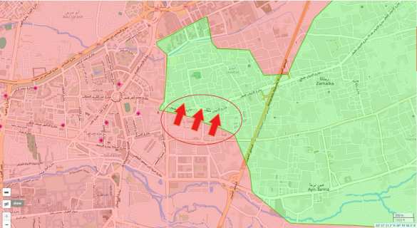 Армия Сирии и ВКС России нанесли мощные удары под Дамаском и освободили район Бир Кассаб (ФОТО, КАРТА) | Русская весна