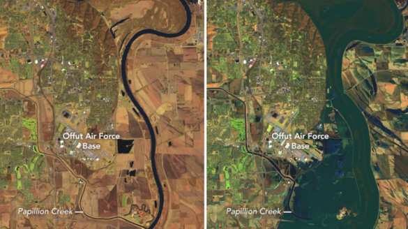 Военная база США с «самолётами судного дня» ушла под воду (+ВИДЕО, ФОТО, КАРТА)  | Русская весна