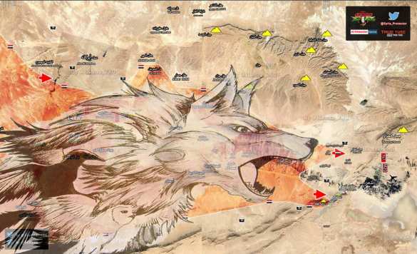 Армия САР и ВКС берут ИГИЛ в клещи: взята ключевая высота у Пальмиры (ФОТО, КАРТА) | Русская весна