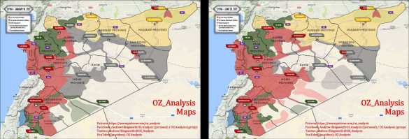 Перелом в войне: Карта фронтов в Сирии кардинально изменилась, ИГИЛ потеряло десятки тысяч км² (КАРТА) | Русская весна