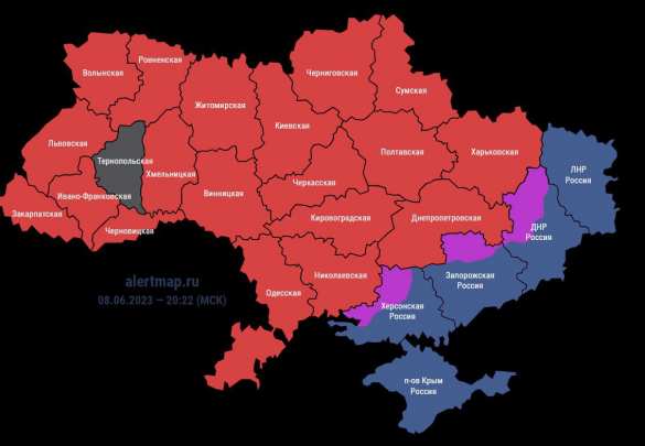 Взрывы гремят в Умани: тревога в Киеве и по всей Украине (КАРТА) | Русская весна