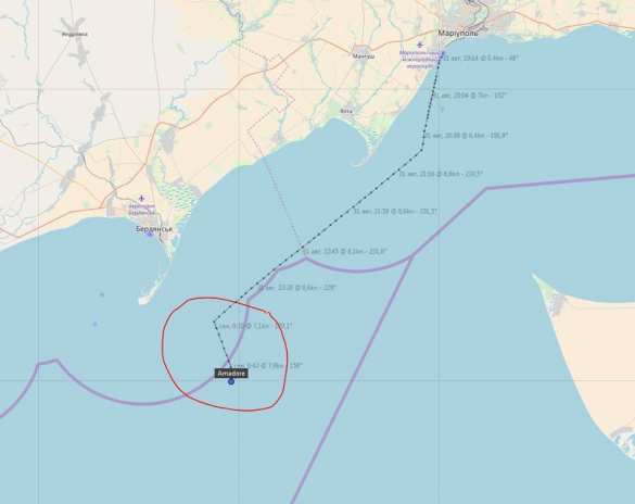 «Это удар!» Российская береговая охрана задержала 99-е украинское судно (ФОТО, КАРТА) | Русская весна