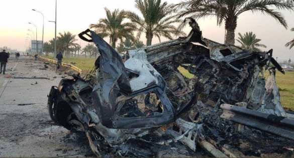 Страшные кадры с места убийства армией США иранского военачальника (ФОТО, ВИДЕО 18+) | Русская весна