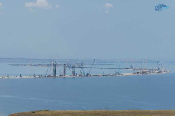 Началась сборка судоходных арок Крымского моста (ФОТО) | Русская весна