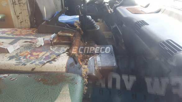 В Киевской маршрутке прогремел взрыв (ФОТО, ВИДЕО) | Русская весна