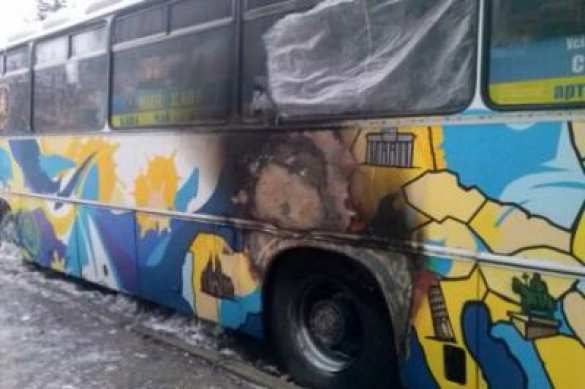 В Сумах подожгли кофейню, спонсировавшую «АТО» (ФОТО) | Русская весна