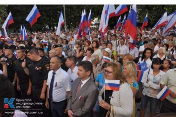Сегодня Российский Крым впервые празднует День Флага РФ (фото) | Русская весна