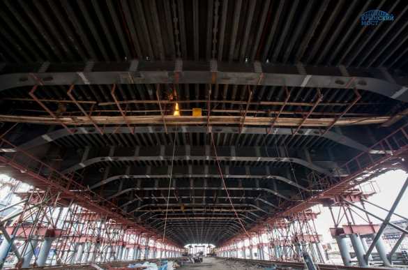 Уникальная архитектура: строители начинают сборку арок Крымского моста (ФОТО) | Русская весна