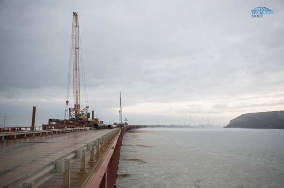 Уникальная архитектура: строители начинают сборку арок Крымского моста (ФОТО) | Русская весна