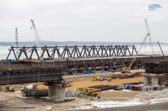Уникальная архитектура: строители начинают сборку арок Крымского моста (ФОТО) | Русская весна