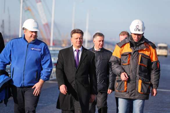 Появились первые кадры заасфальтированного участка Крымского моста (ФОТО, ВИДЕО) | Русская весна