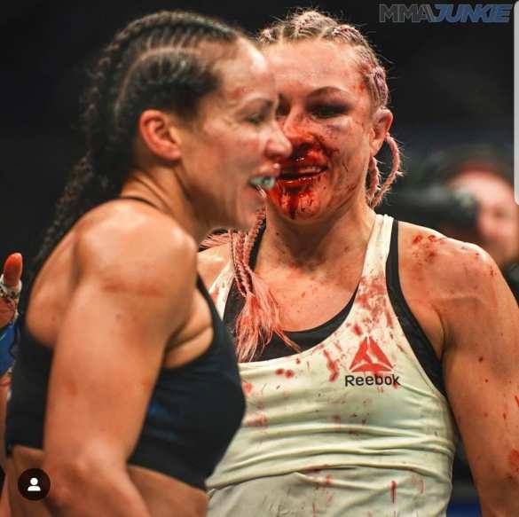 Всё в крови: российская красавица победила в жестоком бою без правил в США (ФОТО, ВИДЕО) | Русская весна