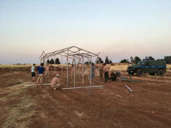 Полевой лагерь российских военных разбит в сирийской Хаме — репортаж «Русской Весны» (ФОТО) | Русская весна