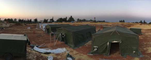 Полевой лагерь российских военных разбит в сирийской Хаме — репортаж «Русской Весны» (ФОТО) | Русская весна