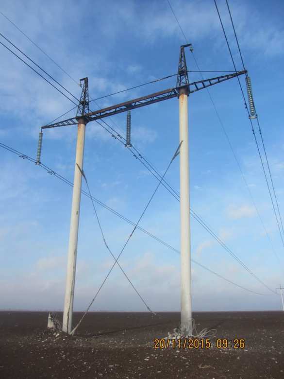 Диверсии на ЛЭП у границы с Крымом: подробности (ФОТО) | Русская весна