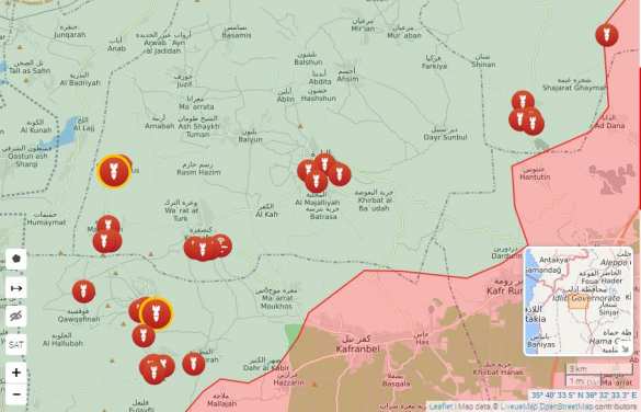 ВКС России нанесли массированные удары по объектам врага после подрыва БТРа в Сирии  (+ФОТО, ВИДЕО) | Русская весна