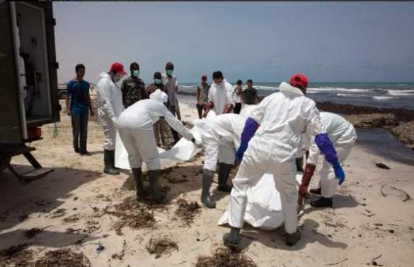 Тела 41 беженцев обнаружили на побережье Ливии (ФОТО) | Русская весна