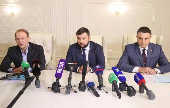 Встреча Медведчука с главами ДНР и ЛНР — есть договорённость о передаче первых пленных (+ФОТО, ВИДЕО) | Русская весна