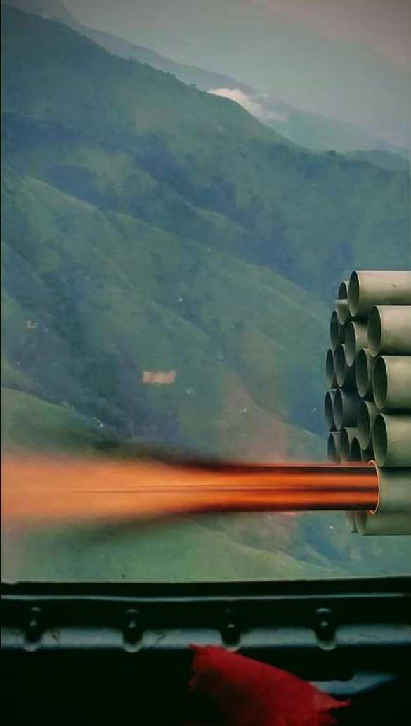 Украинские Ми-24 нанесли удары по укреплениям повстанцев в джунглях (ФОТО, ВИДЕО) | Русская весна