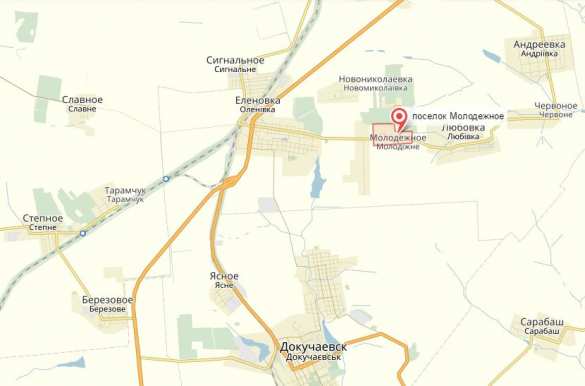 Обстрел поселка Молодежное: подробности (ВИДЕО, КАРТА) | Русская весна