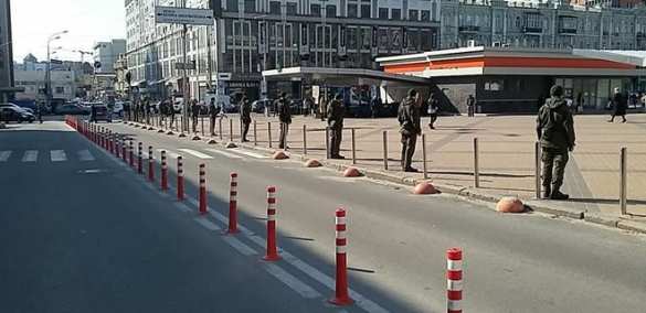 Подготовка к дебатам? Нацгвардия оцепила НСК «Олимпийский» в Киеве (ФОТО) | Русская весна